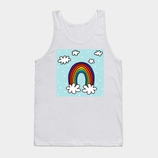 I believe in pretty rainbows Tank Top